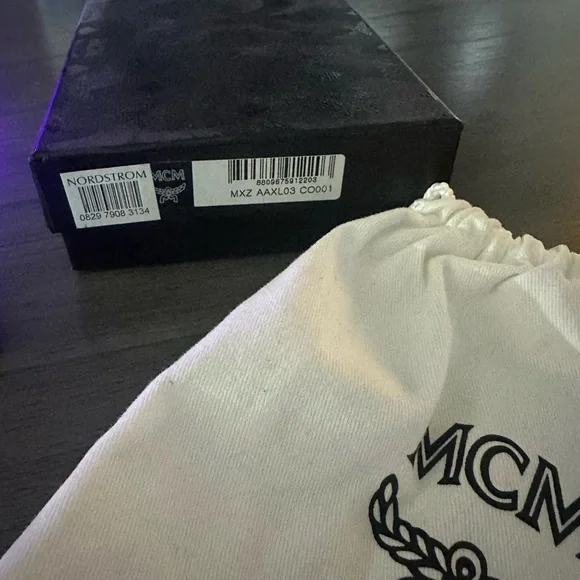MCM Black and Cream Packaging Set